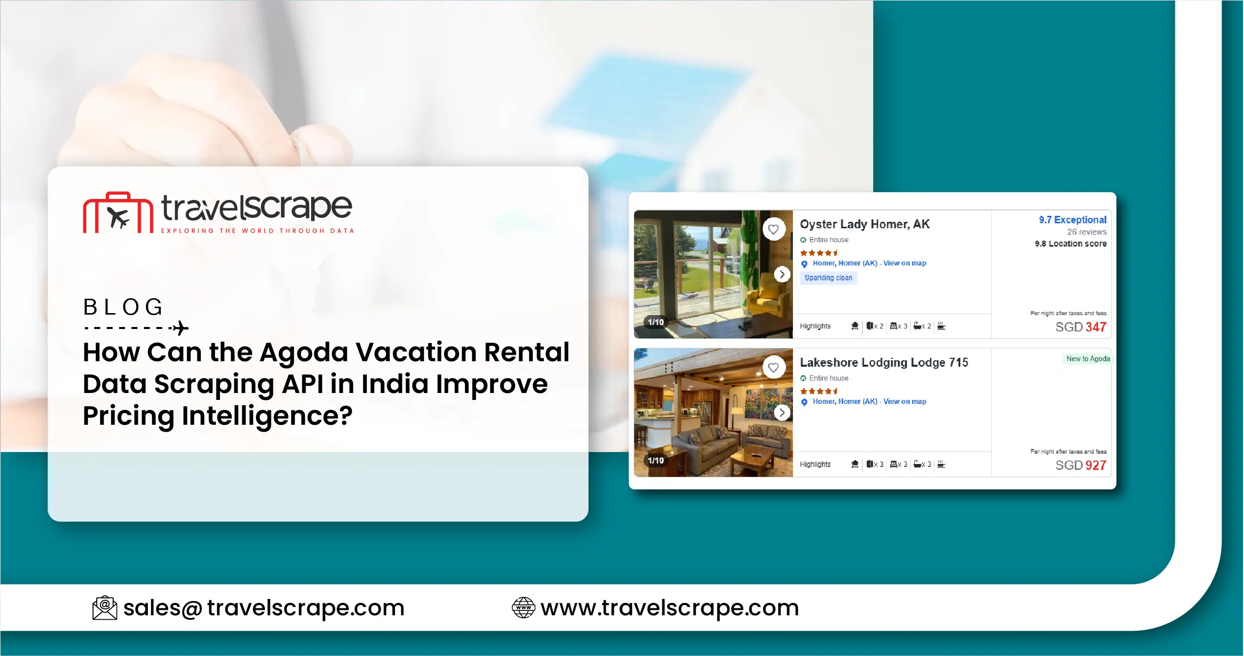 Agoda Vacation Rental Data Scraping API in India